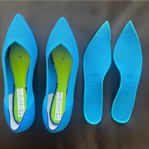 Rothy’s Points, Peacock, size 10